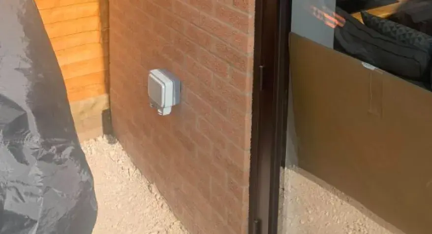 Outdoor socket installation Emersons Green: Do you need an electrician?  